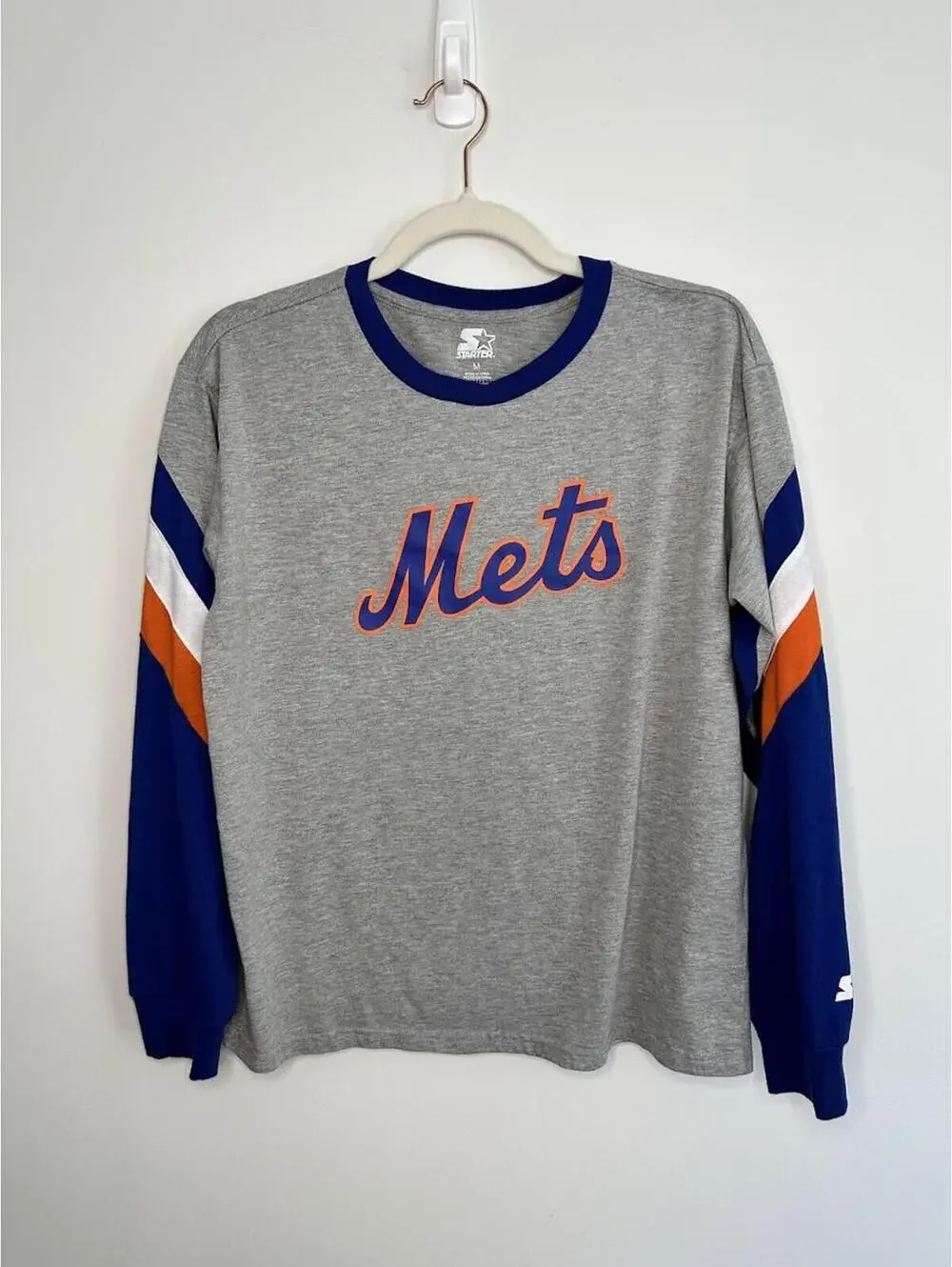 New York Mets Strip Shirt - Women's M - Picture 1 of 4